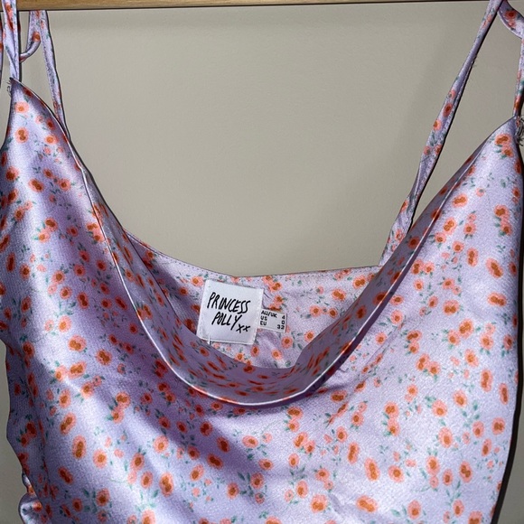 PRINCESS POLLY | Talu Satin Mini Dress - Picture 3 of 5